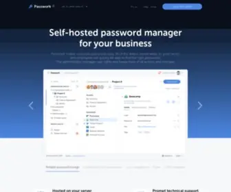 Passwork.pro(Self hosted password manager for business and companies with auditable source code) Screenshot