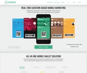 Passworks.io(Mobile Wallet Marketing Engagement Tool) Screenshot