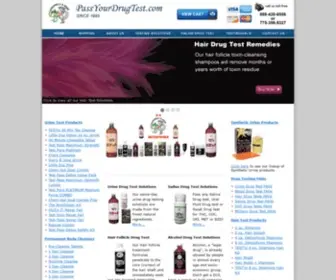 Passyourdrugtest.com(Pass your drug test) Screenshot