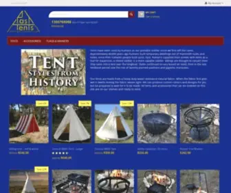 Past-Tents.com(Past-Tents period historical tents marquees pavilions) Screenshot