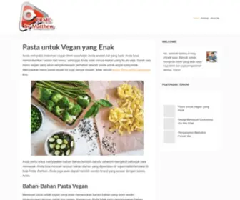 Pasta-Recipes-Made-Easy.com(Blog Pribadinya Matt si Penggemar Aneka Pasta) Screenshot
