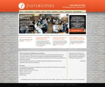 Pastabilitiesgreensboro.com(Pastabilities) Screenshot