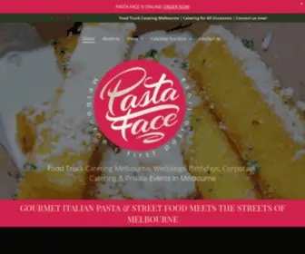 Pastaface.com.au(Pasta Face) Screenshot