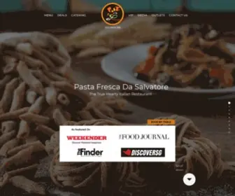Pastafresca.com(Italian Food Delivery & Dine) Screenshot