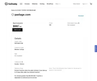 Pastage.com(pastage) Screenshot