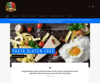 Pastaglutenfree.com(Gluten Free Pasta) Screenshot