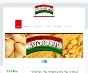 Pastaofitaly.com(Pasta Of Italy) Screenshot