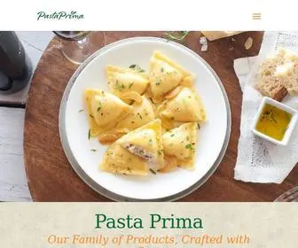 Pastaprima.com(Pasta Prima) Screenshot