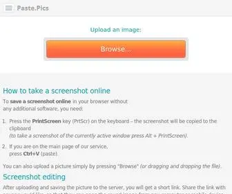 Paste.pics(Online Screenshots) Screenshot