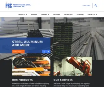 Pasteel.com(Pennsylvania Steel Company) Screenshot