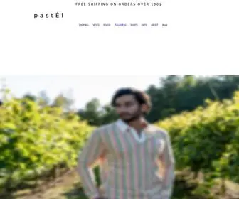 Pastel-Clothing.com(Mens Clothing Company) Screenshot