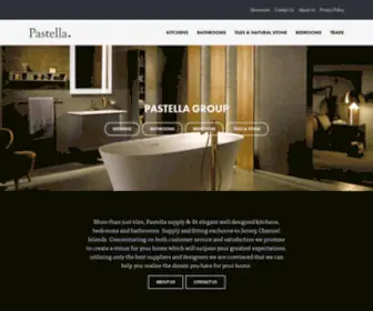 Pastella.co.uk(Pastella Supply & Fit Elegant Well Designed Kitchens) Screenshot