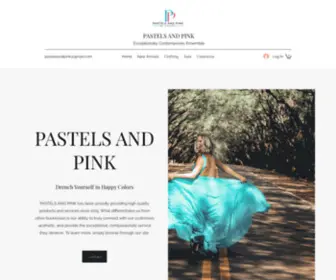 Pastelsandpink.com(PASTELS AND PINK) Screenshot