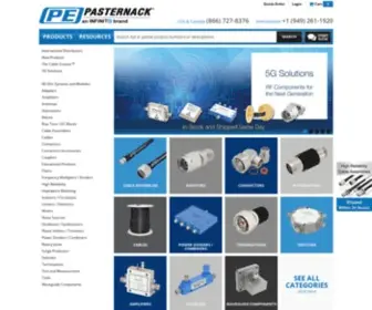 Pasternack.com(Cables) Screenshot