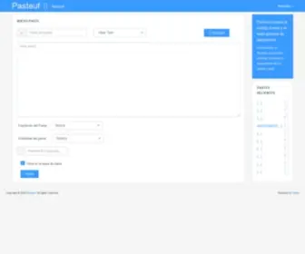 Pasteuf.store(Paste) Screenshot