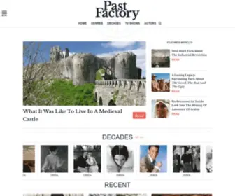 Pastfactory.com(Past Factory) Screenshot