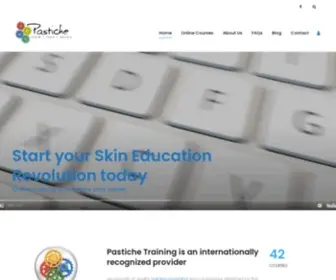 Pastiche-Training.com(Pastiche Training) Screenshot