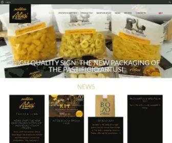 Pastificioartusi.com(Pastificio Artusi) Screenshot