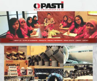 Pastigroup.co.id(PASTI Group) Screenshot