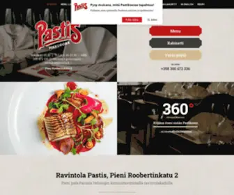 Pastis.fi(Ravintola Pastis) Screenshot