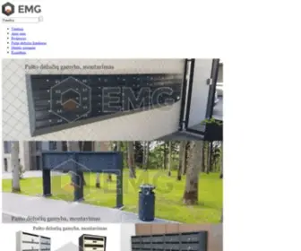 Pastodezutes.com(Pašto dėžutės daugiabučiams) Screenshot