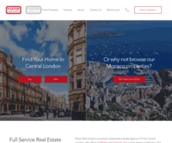 Pastor-Realestate.com(Prime Central London Estate Agents) Screenshot