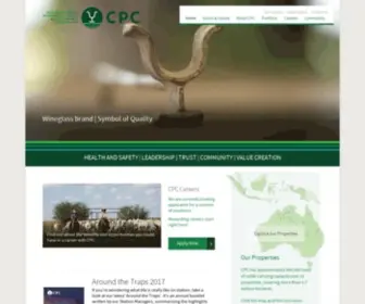Pastoral.com(Consolidated Pastoral Company (CPC)) Screenshot