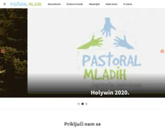 Pastoralmladih.hr(Zagrebačka nadbiskupija) Screenshot