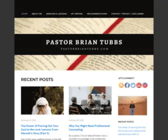 Pastorbriantubbs.com(Pastorbriantubbs) Screenshot