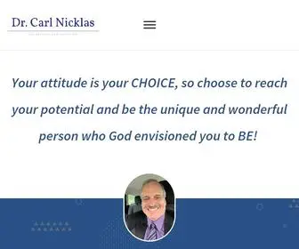 Pastorcarlnicklas.com(Counseling and Coaching with Pastor Carl) Screenshot
