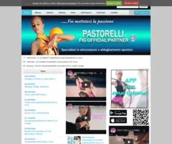 Pastorellisport.com(Pastorelli Sport) Screenshot