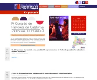 Pastoretsdecatalunya.cat(En portada) Screenshot