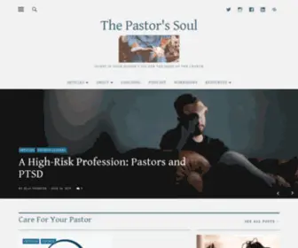 Pastorsoul.com(Invest in Your Pastor's Joy for the Good of the Church) Screenshot