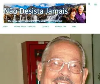 Pastortrevenzoli.com(Pregações do Pr) Screenshot