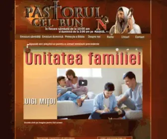Pastorulcelbun.com(Toate emisiunile Pastorul Cel Bun Difuzate pe OTV Romania inc) Screenshot