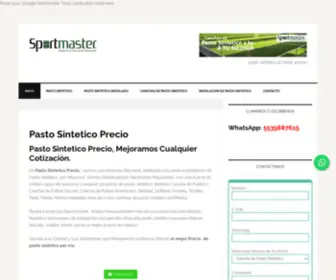 Pastosinteticoprecio.com(⚽️ Pasto Sintetico Precio) Screenshot