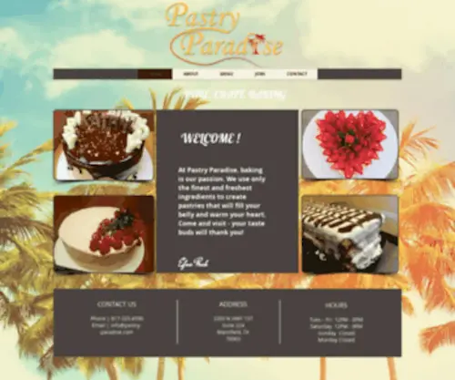 Pastry-Paradise.com(Pastry Paradise) Screenshot