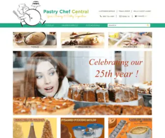 Pastrychef.com(Pastry Chef Central) Screenshot