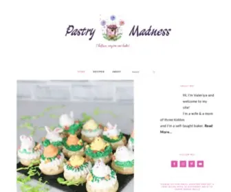 Pastrymadness.com(Pastry Madness) Screenshot