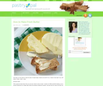 Pastrypal.com(Learn to bake) Screenshot