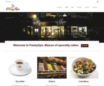 Pastryxpo.com(French Pastries) Screenshot