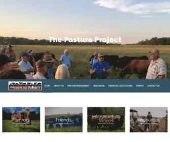 Pastureproject.org(Pasture Project) Screenshot