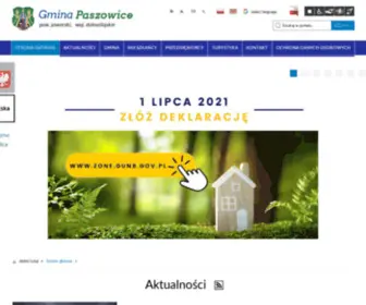 Paszowice.pl(Gmina Paszowice) Screenshot