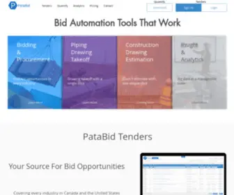 Patabid.com(PataBid Tenders) Screenshot