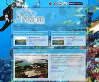 Patagondivecenter.com(Patagon Dive Center) Screenshot