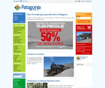 Patagonia.com.ar(Invierno 2021 en la Patagonia) Screenshot