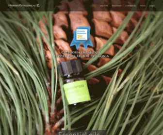 Patagoniaesencial.com.ar(Essentials Oils in Patagonian) Screenshot