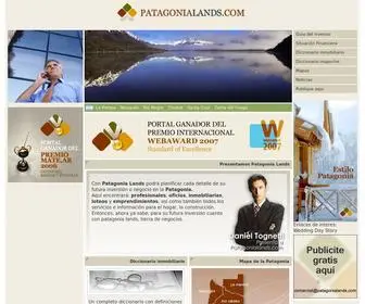 Patagonialands.com(Patagonia Lands) Screenshot