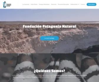 Patagonianatural.org(Fundación Patagonia Natural) Screenshot