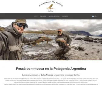 Patagonianflyfish.com.ar(América del Sur) Screenshot